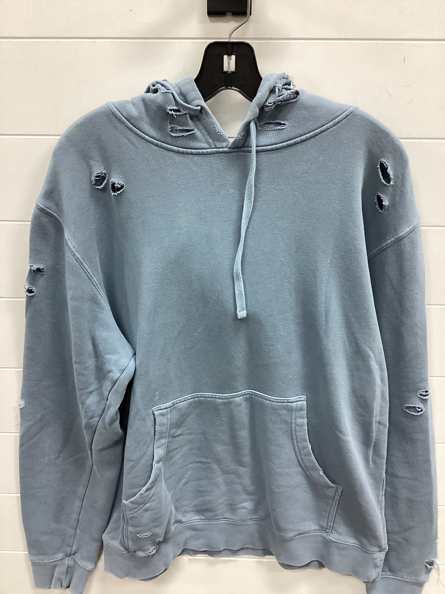 Sweatshirt Hoodie By Cmc In Blue, Size:M