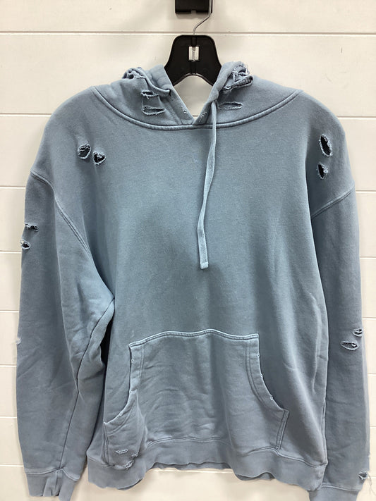 Sweatshirt Hoodie By Cmc In Blue, Size:M