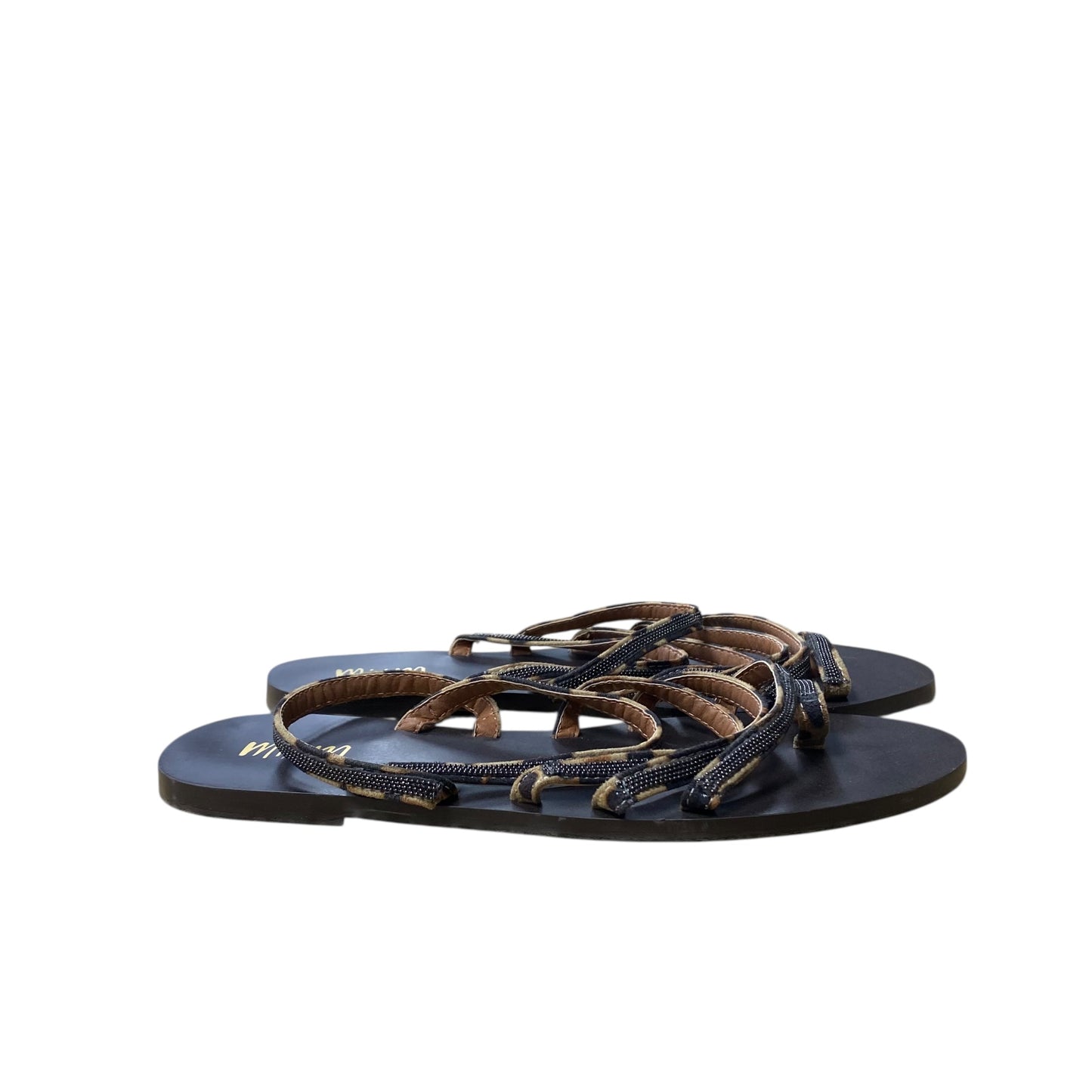 Sandals Flats By mi,I’m In Brown, Size:8.5