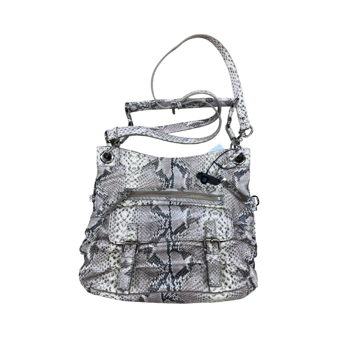 Handbag By Cole-Haan In Snakeskin Print, Size:Medium