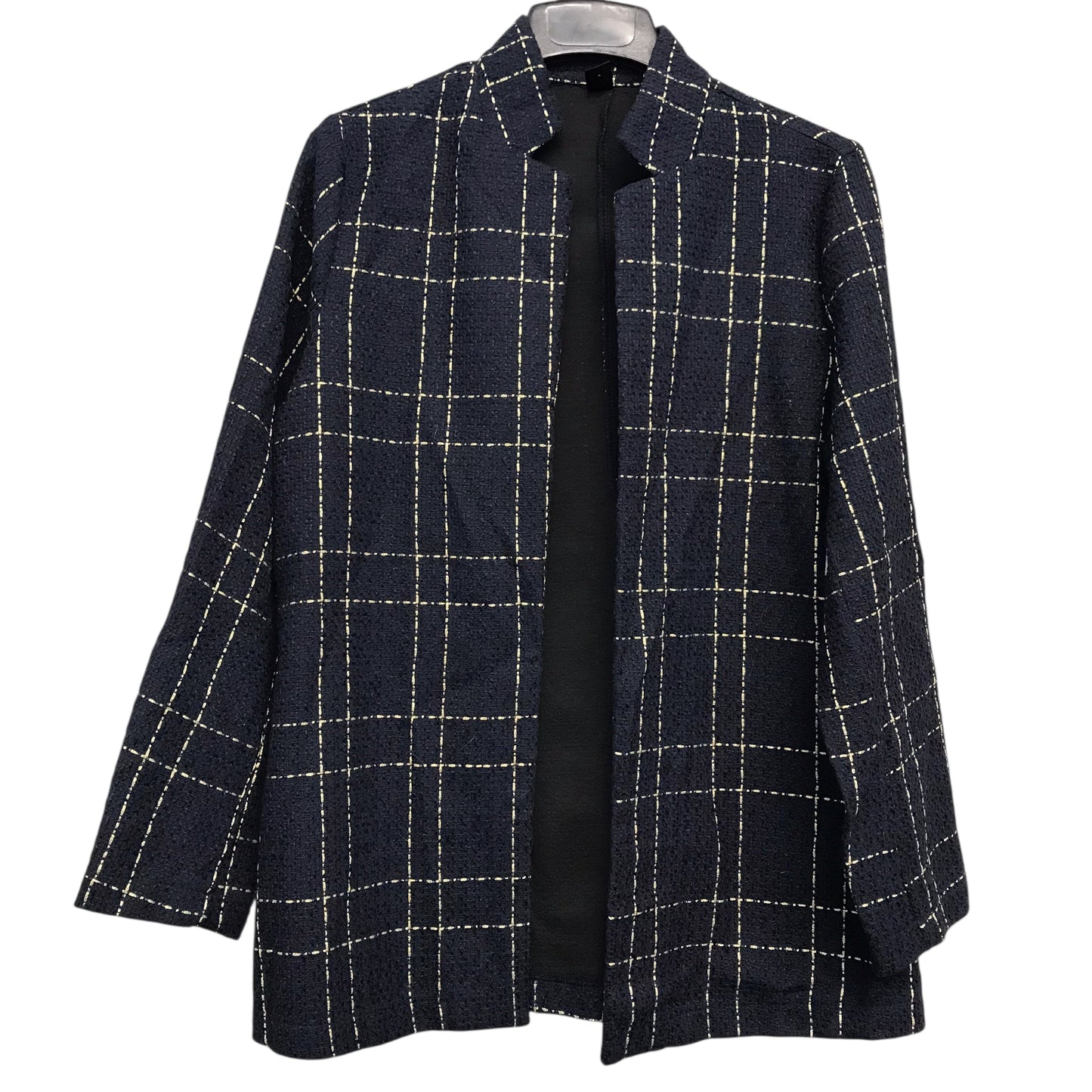 Blazer By Shein In Navy & Gold, Size:Xl