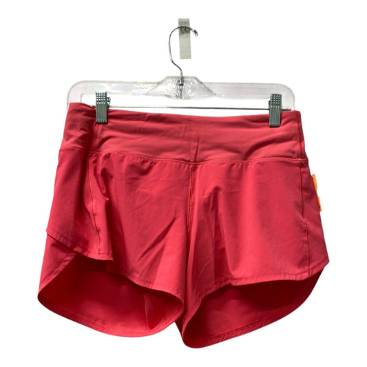 Athletic Shorts By Lululemon In Pink, Size:6