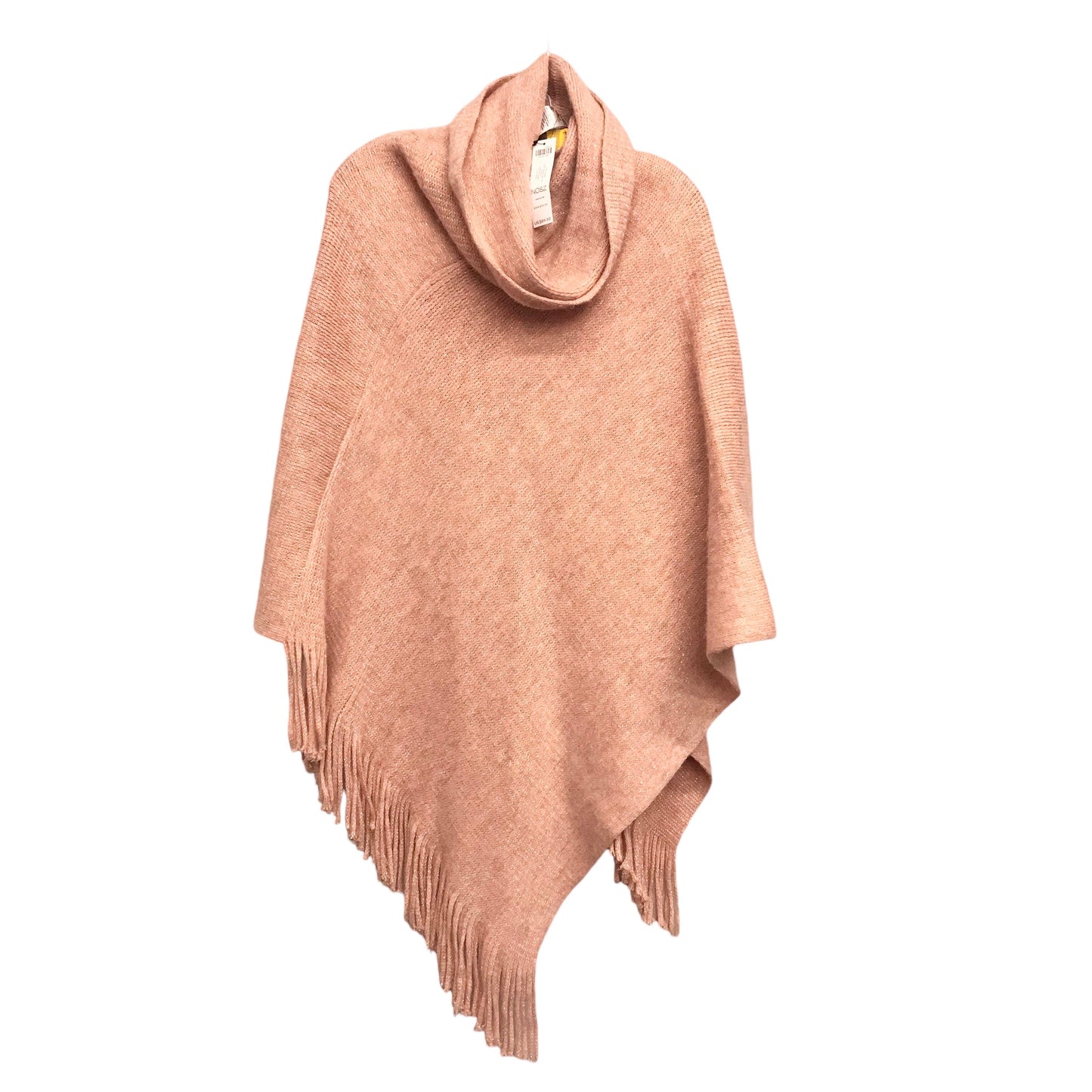 Poncho By Chicos In Pink, Size:Osfm