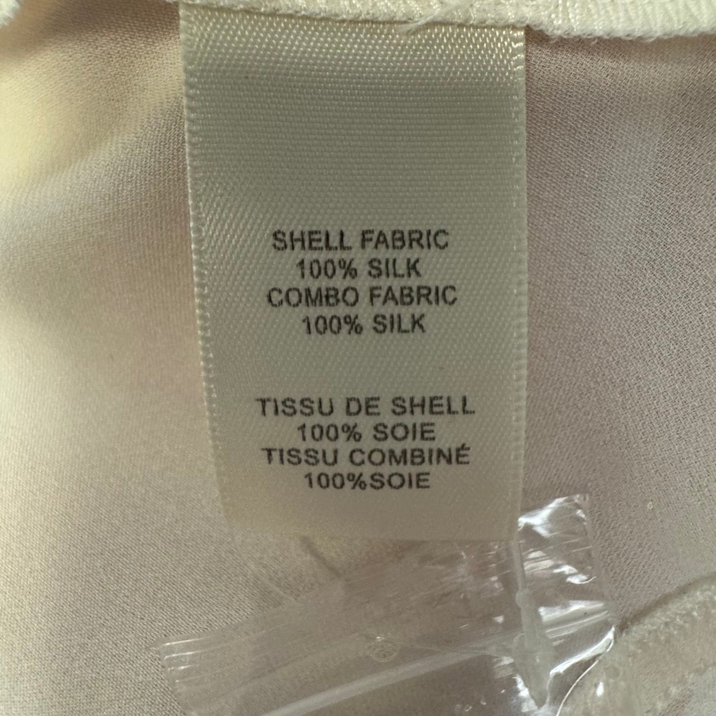 Charlie Sleeveless Silk Top By Rebecca Taylor In Cream, Size: 4