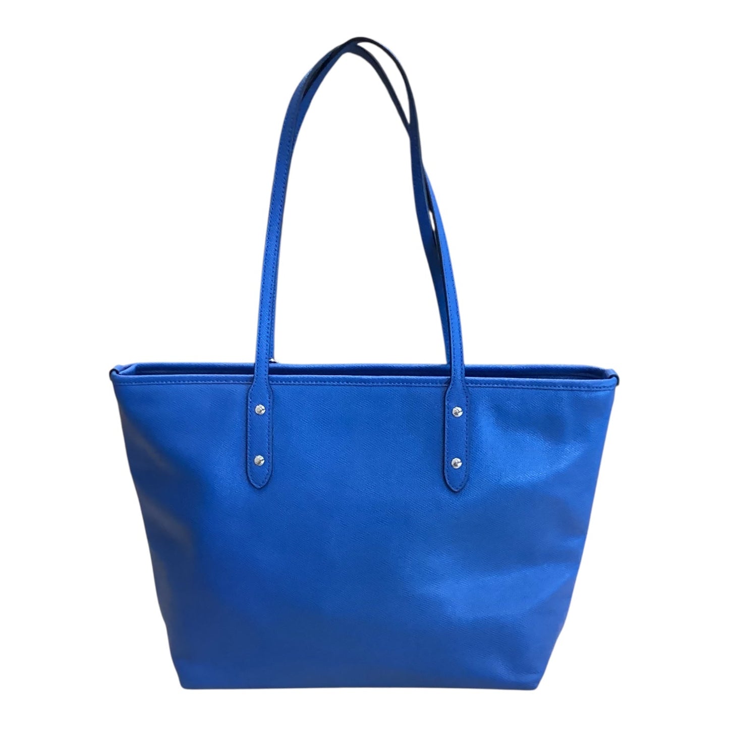 Handbag Designer By Coach In Blue, Size:Medium