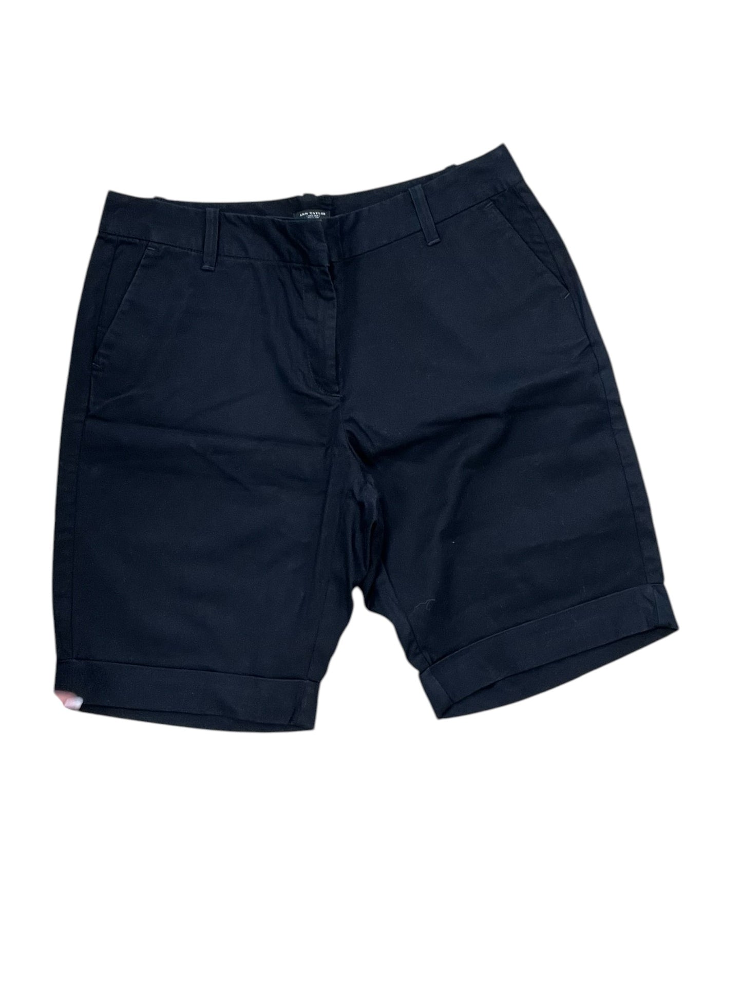 Shorts By Ann Taylor In Black, Size:10P