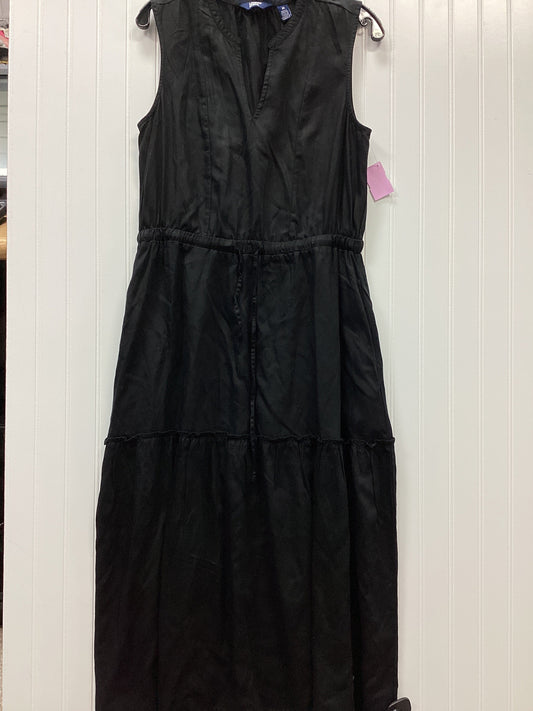 Dress Casual Maxi By Lands End In Black, Size:M