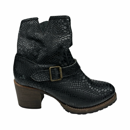 Boots Leather By Freebird In Black, Size:8