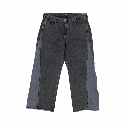 Jeans Wide Leg By Not Your Daughters Jeans In Black Denim, Size:16