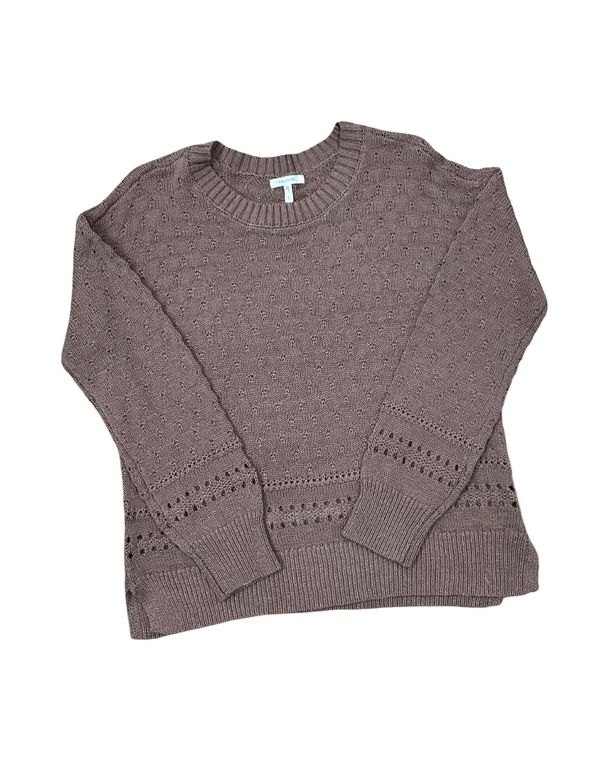 Sweater By Maurices In Brown, Size:S