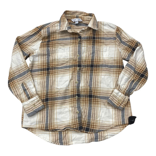 Top Ls By Old Navy In Plaid Pattern, Size:Xs