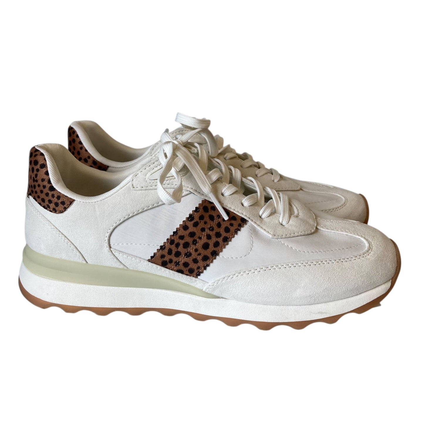 Shoes Athletic By Steve Madden In White, Size:9