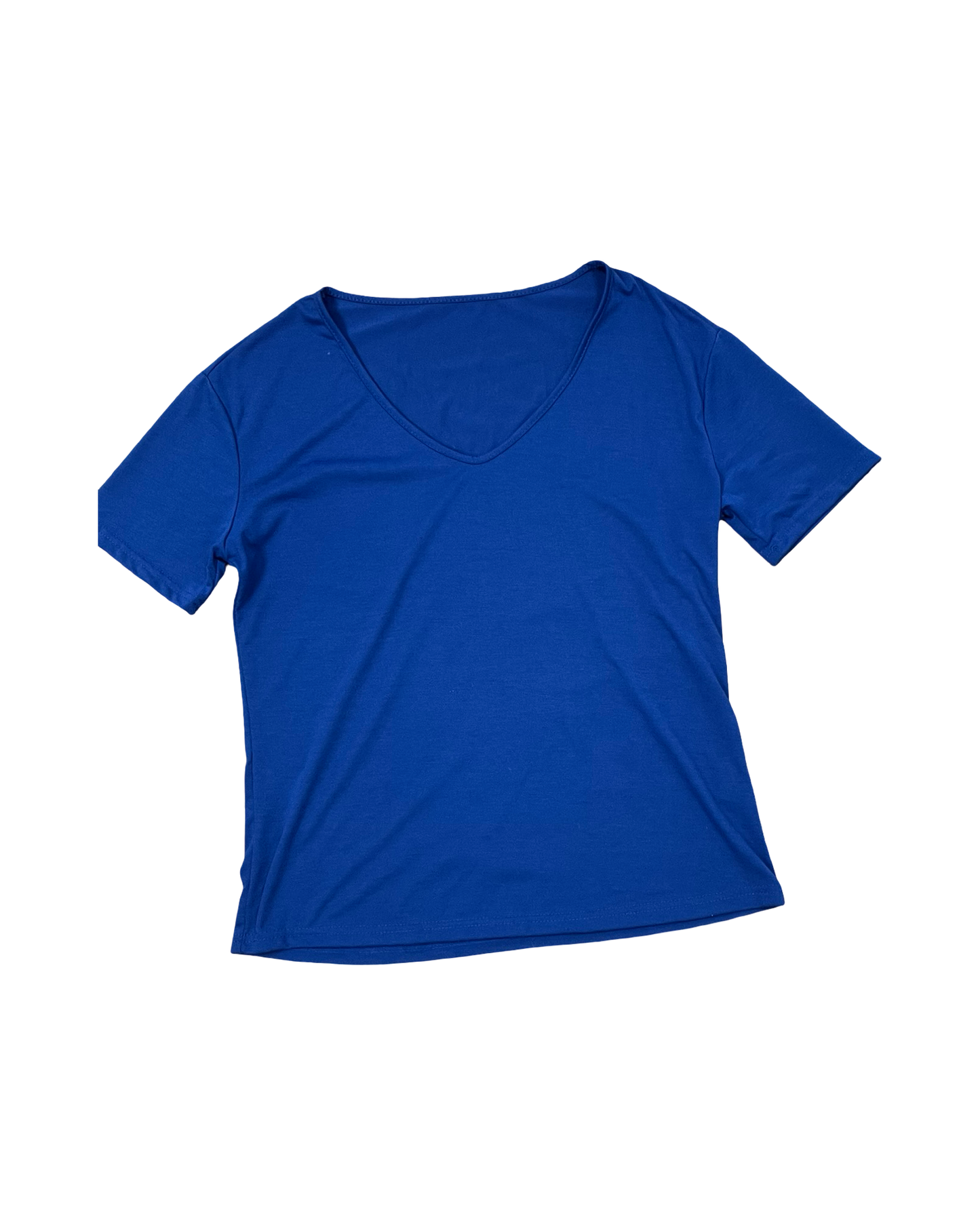 Top Ss Basic By Shein In Blue, Size:M