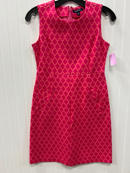 Dress Work By Lands End In Pink, Size:0P