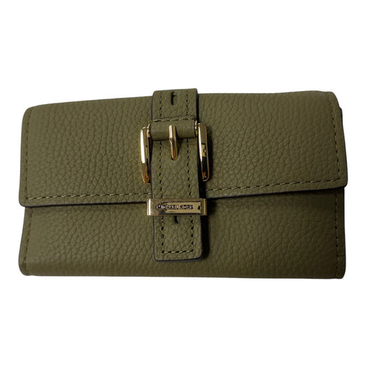 Wallet Designer By Michael Kors In Green, Size:Small