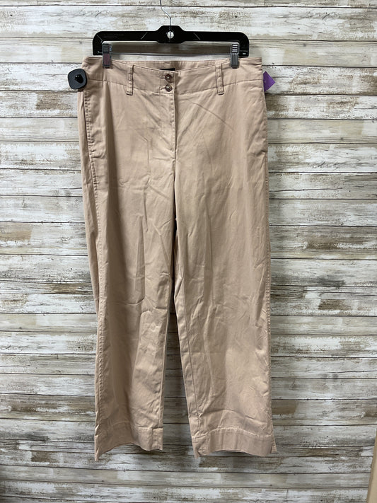 Pants Wide Leg By Talbots In Tan, Size:8