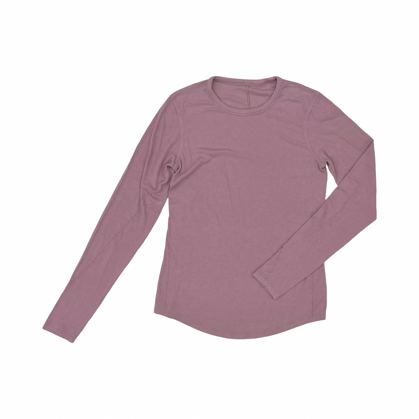 Athletic Top Ls Collar By Lululemon In Purple, Size:L