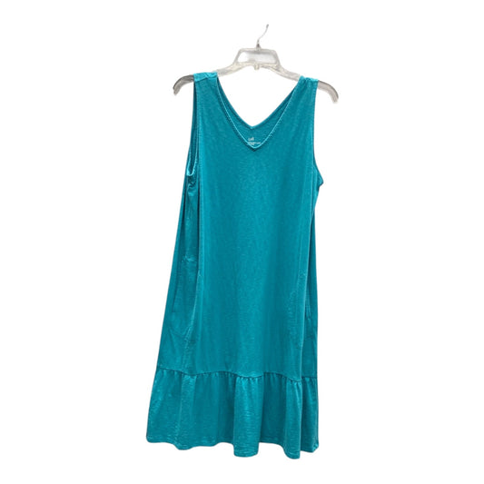 Dress Casual Midi By J. Jill In Green, Size:M