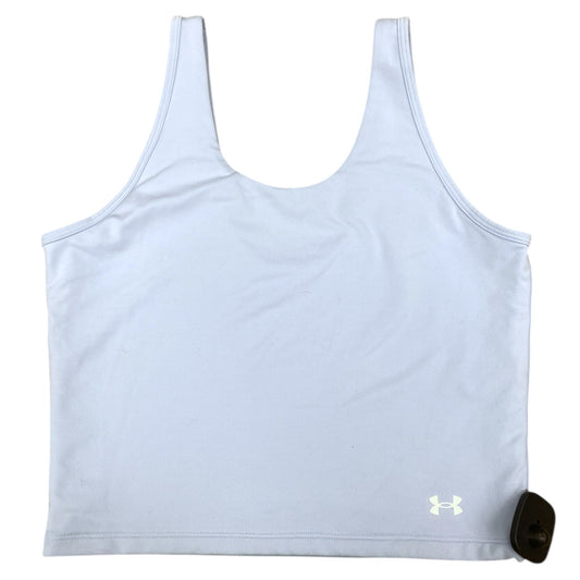 Athletic Tank Top By Under Armour In Blue, Size:L