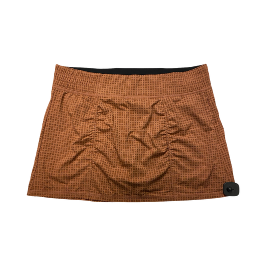 Skort By Prana In Brown, Size:Xl