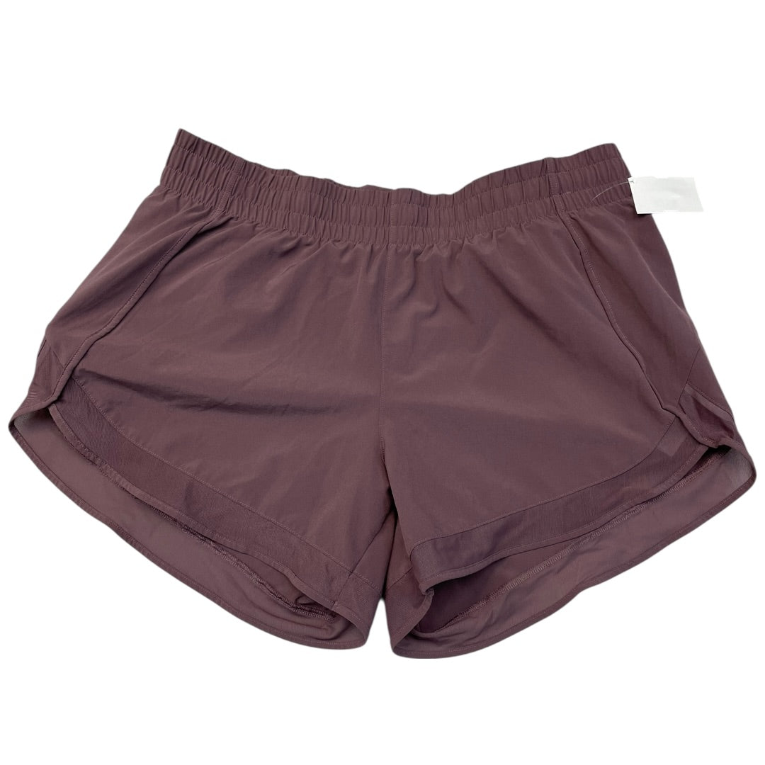 Athletic Shorts By Athleta In Purple, Size:M