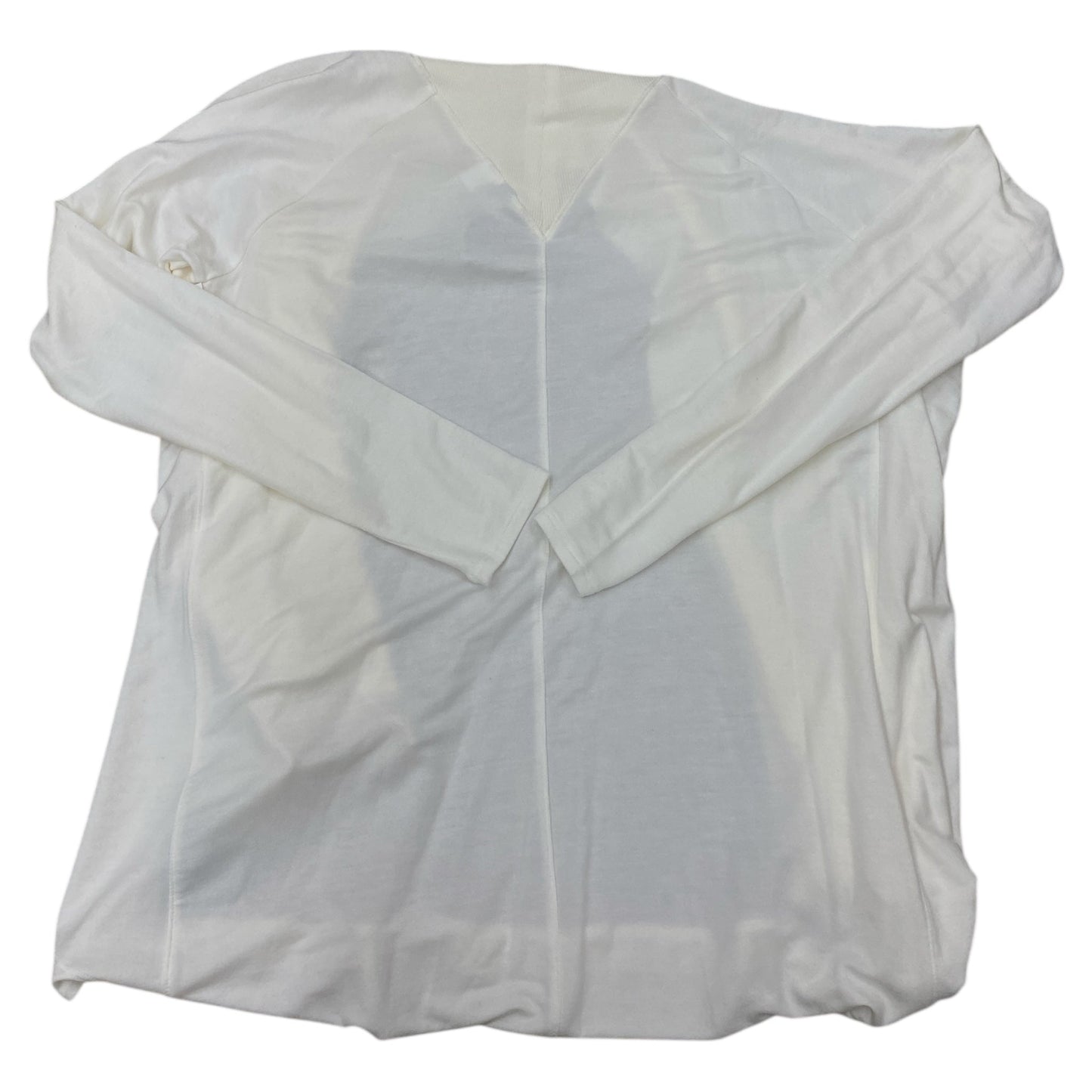 Athletic Cardigan By Athleta In Ivory, Size:S