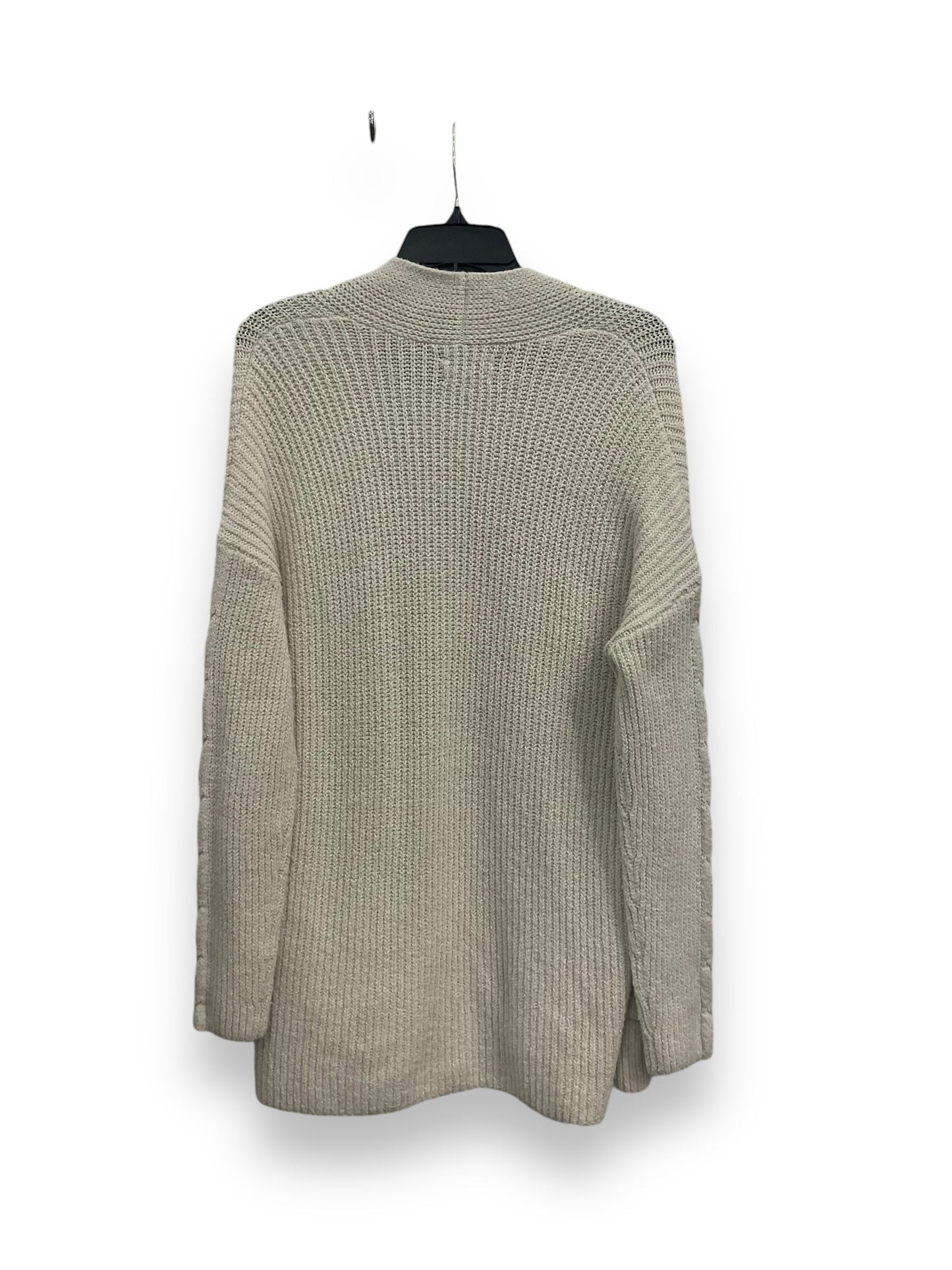 Sweater Cardigan By Lucky Brand In Cream, Size: Sp