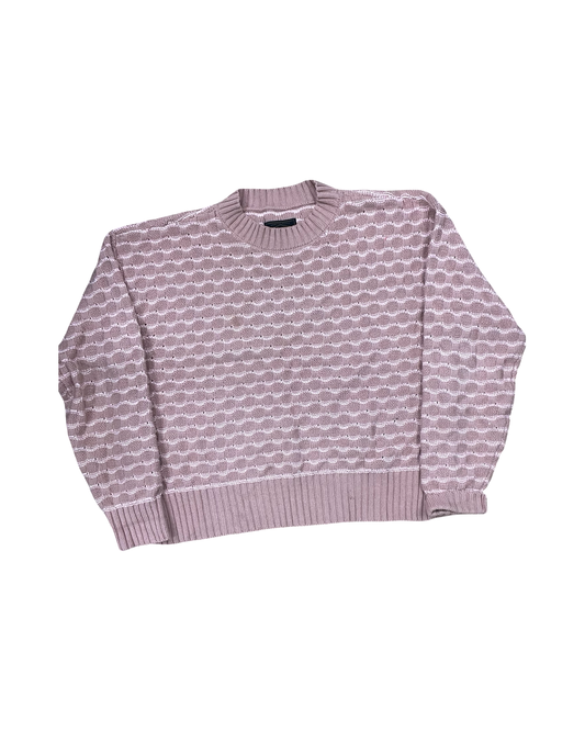 Sweater By Clothes Mentor In Mauve, Size:L