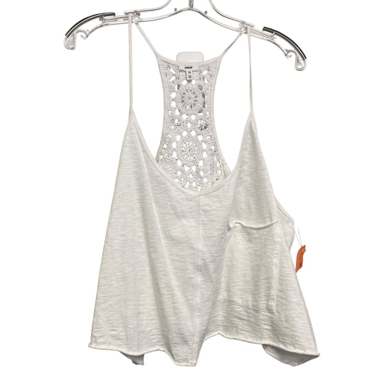 Top Sleeveless By Aerie In White, Size:1X