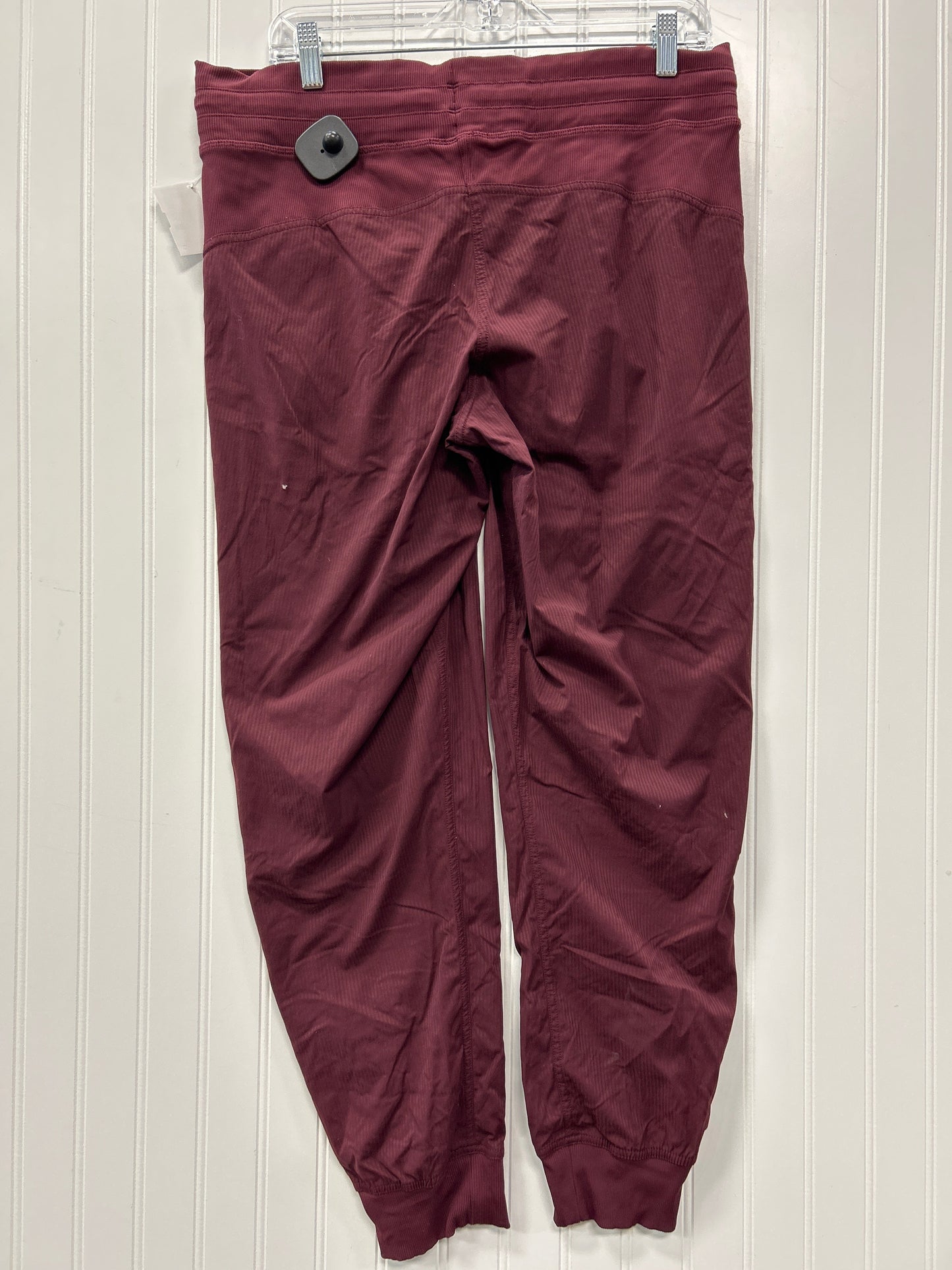 Athletic Pants By Lululemon In Red, Size:12