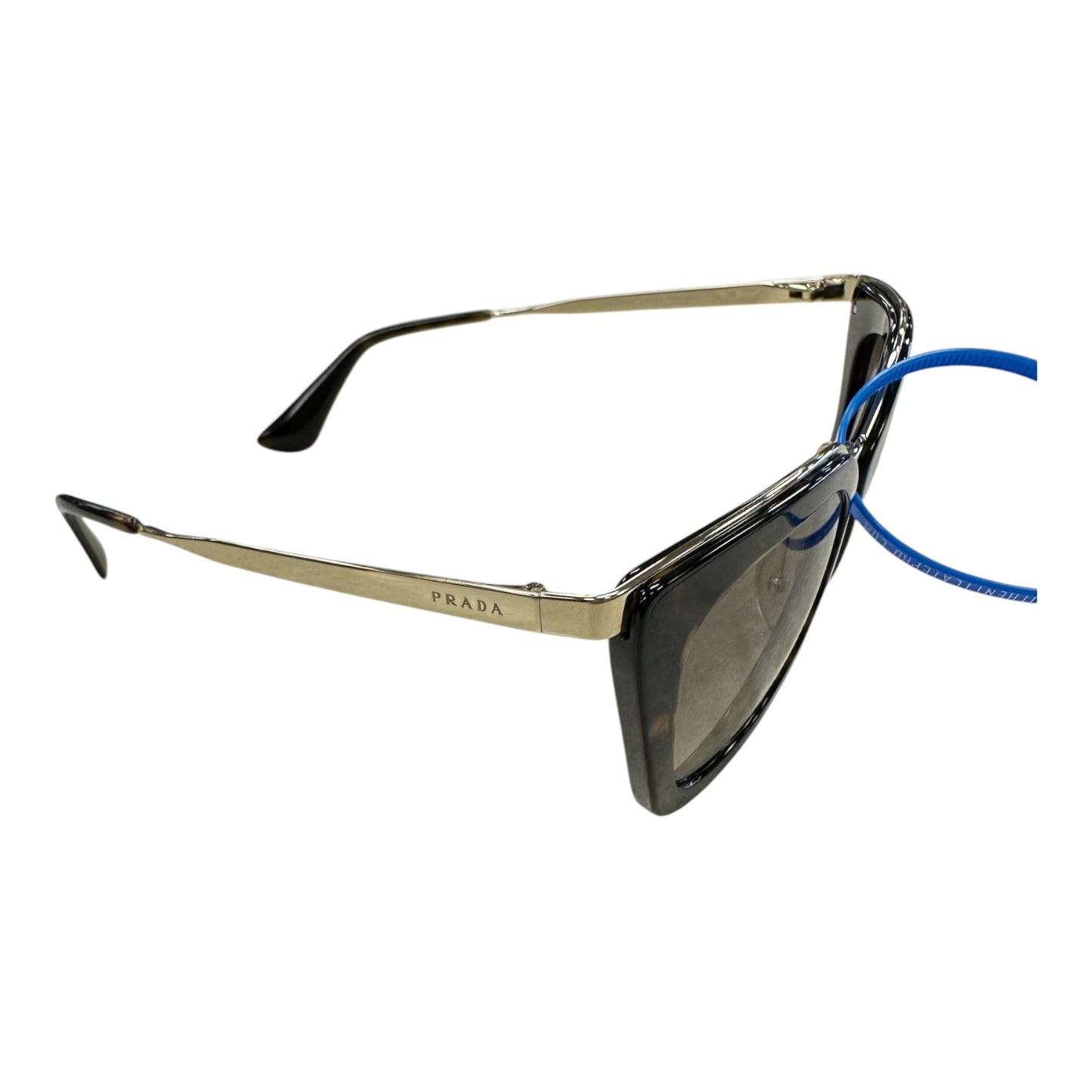 Sunglasses Luxury Designer By Prada In Tortoise Shell Print, Size: