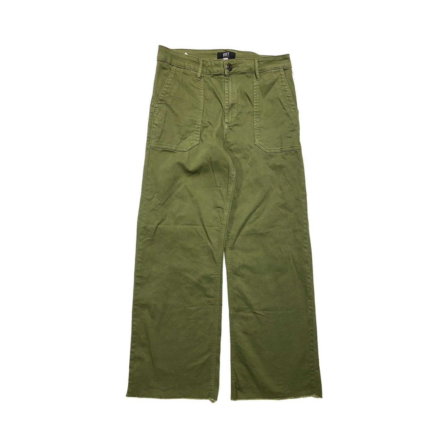 Pants Wide Leg By Kut In Green, Size:6