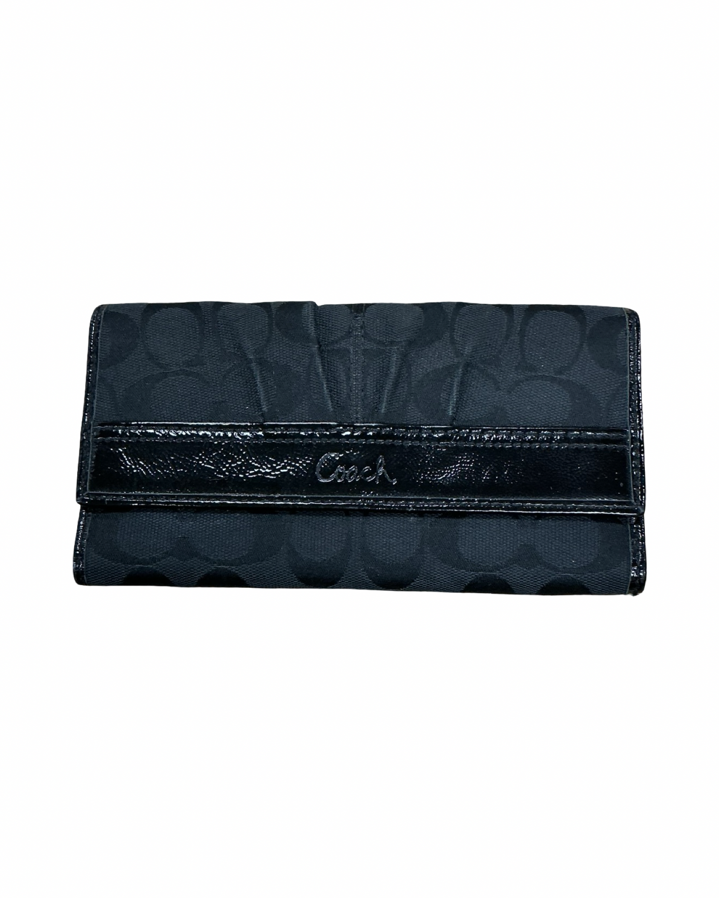 Wallet Designer By Coach In Black, Size:Medium
