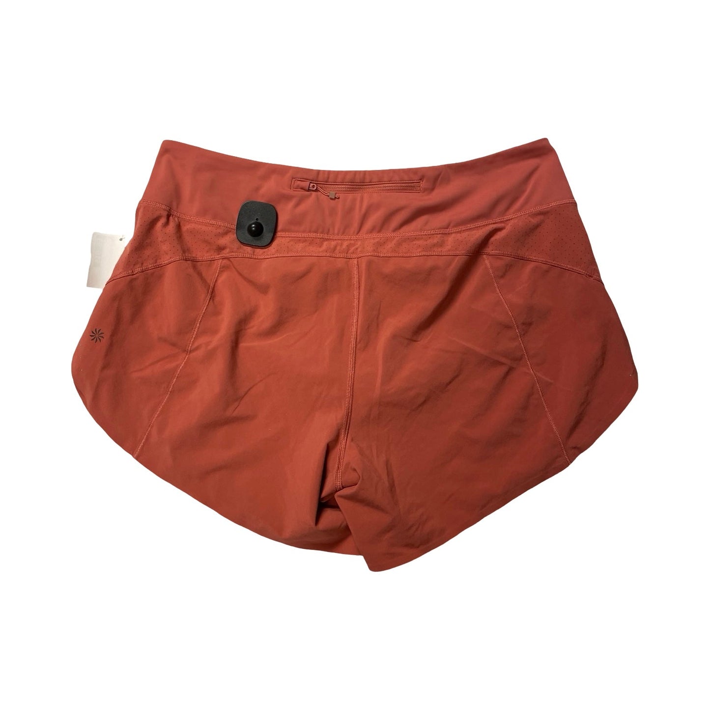 Athletic Shorts By Athleta In Orange, Size:L