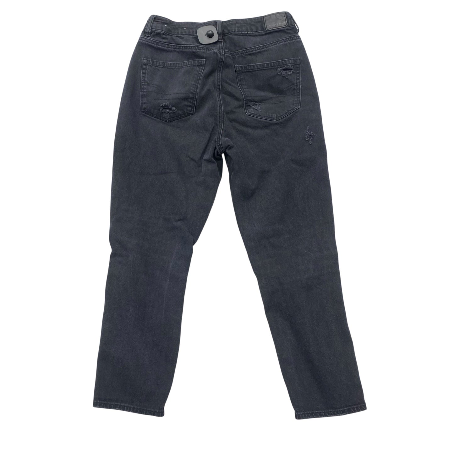 Jeans Cropped By American Eagle In Grey Denim, Size:6