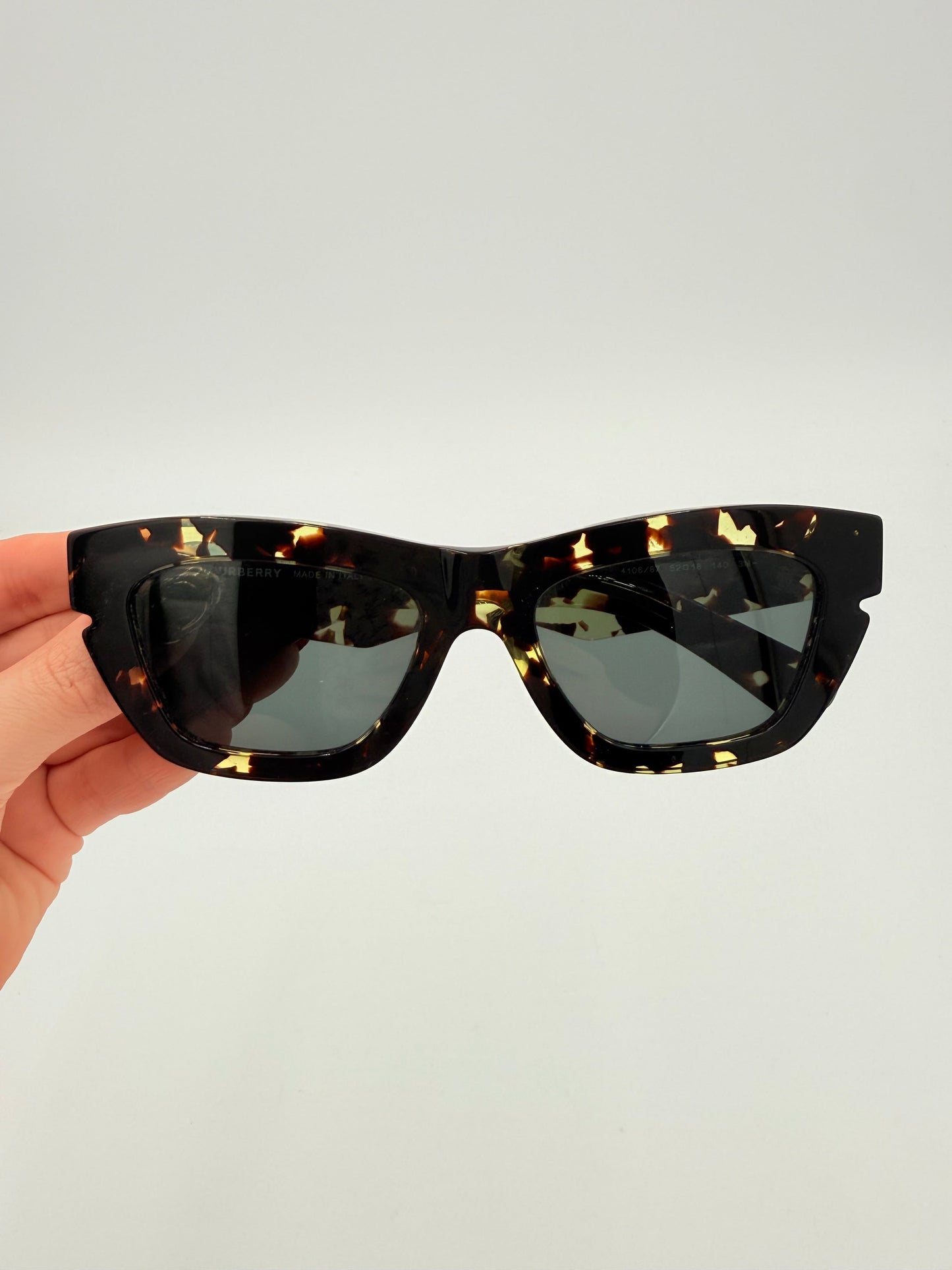 Sunglasses Luxury Designer By Burberry In Black & Brown, Size: