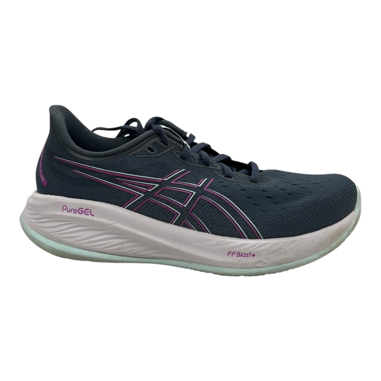 Shoes Athletic By Asics In Grey, Size:9.5