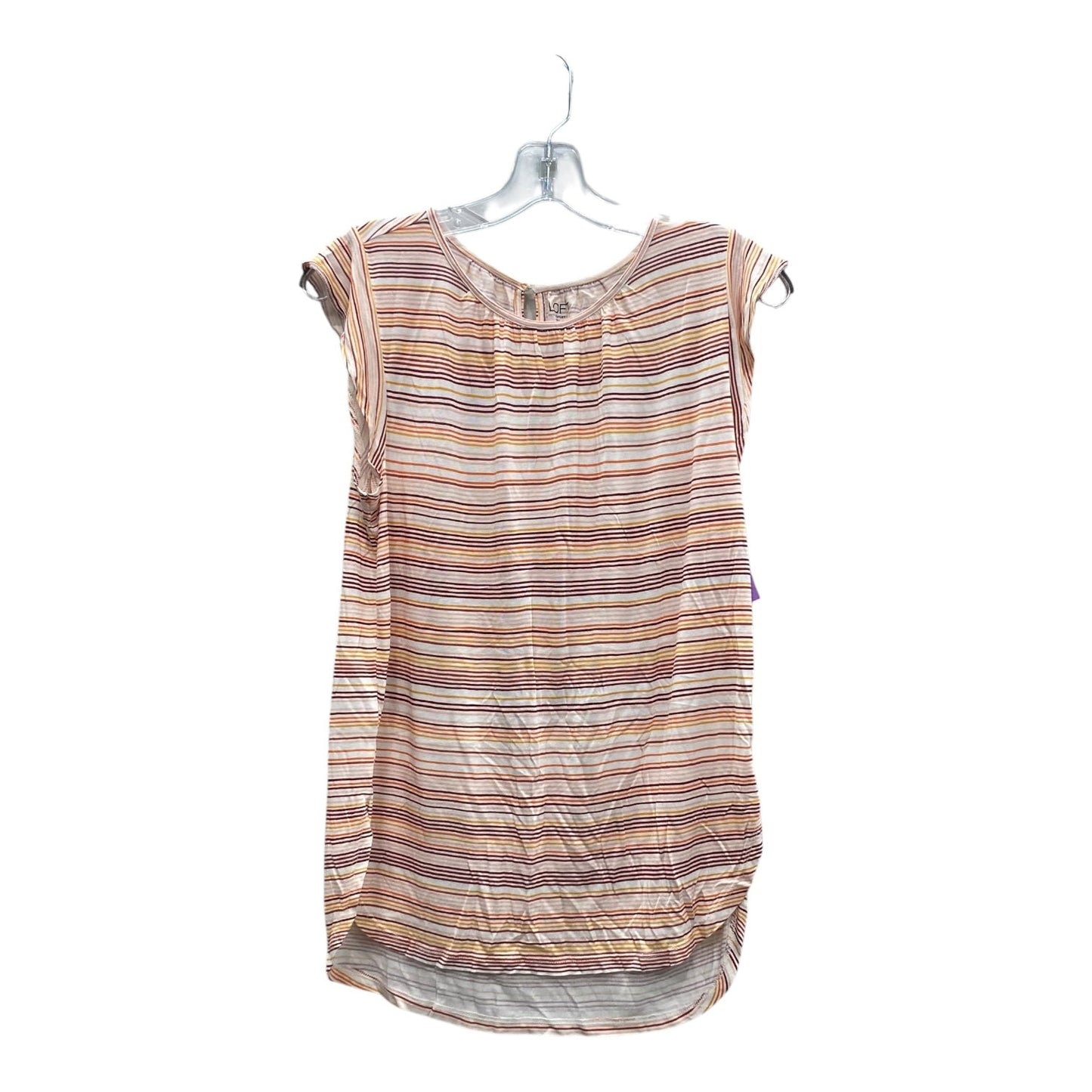 Top Ss By Loft In Orange, Size:S