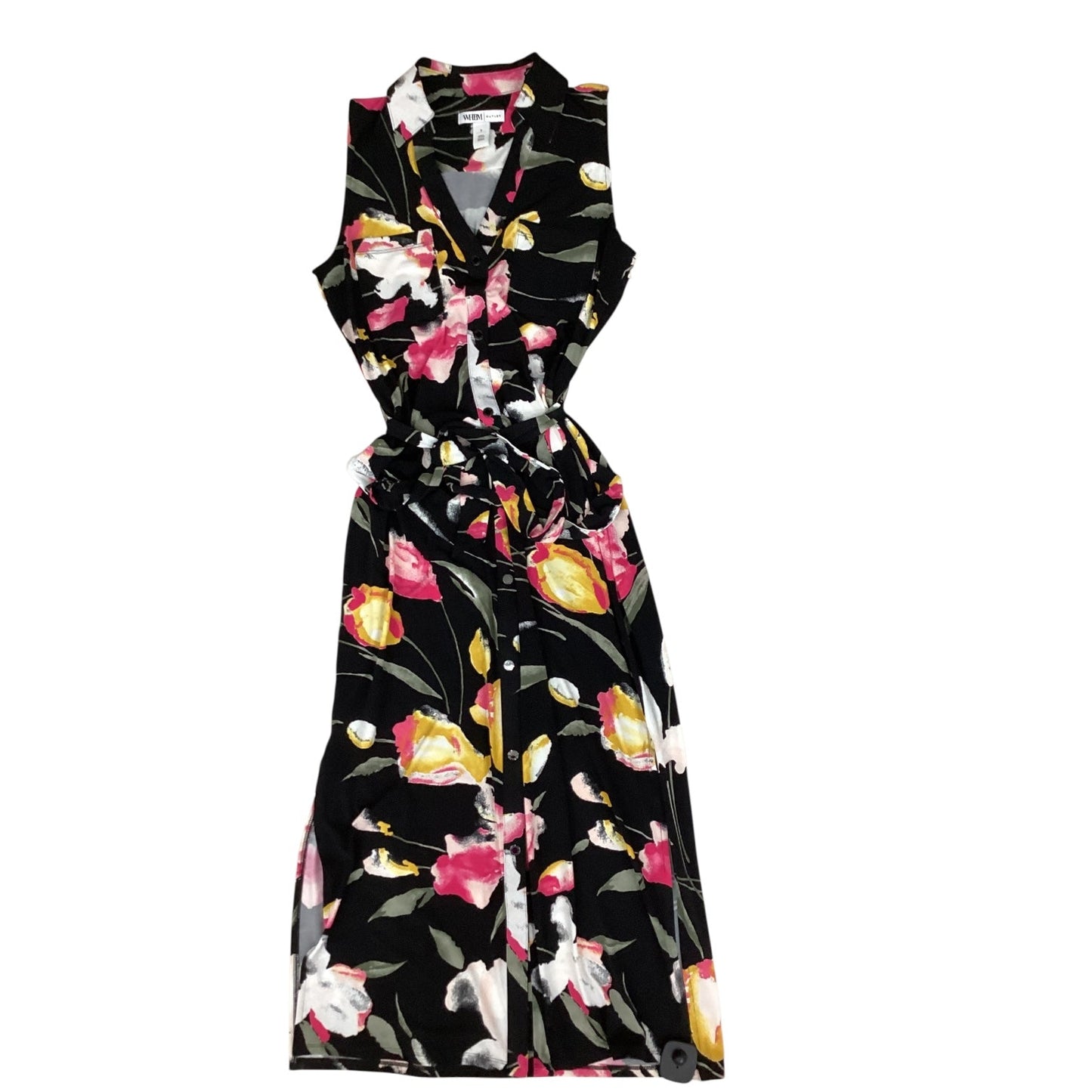 Dress Casual Maxi By White House Black Market In Floral Print, Size:S