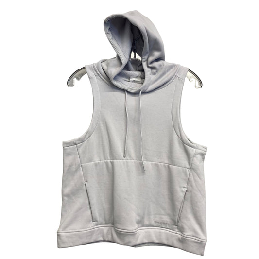 Athletic Sweatshirt Hoodie By Nobull In Grey, Size:S