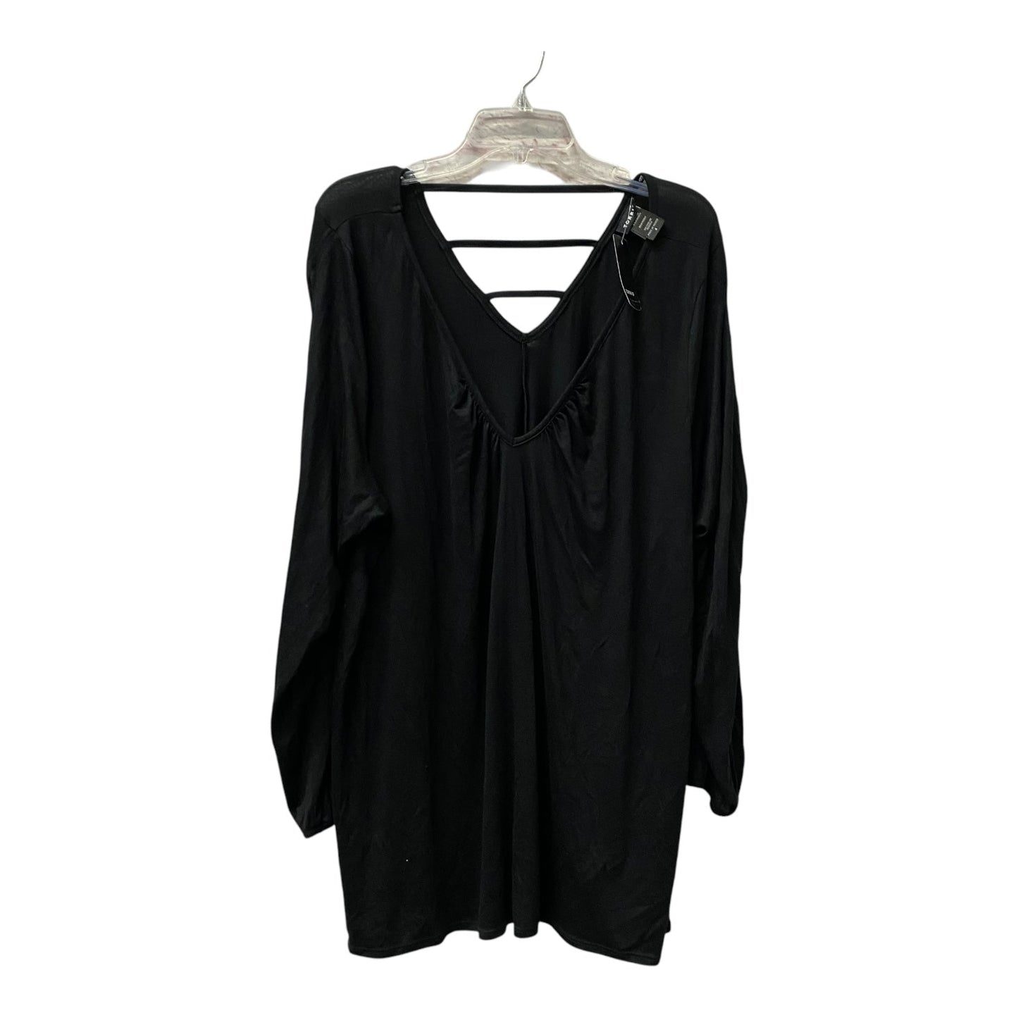 Top Ls Basic By Torrid In Black, Size:4X