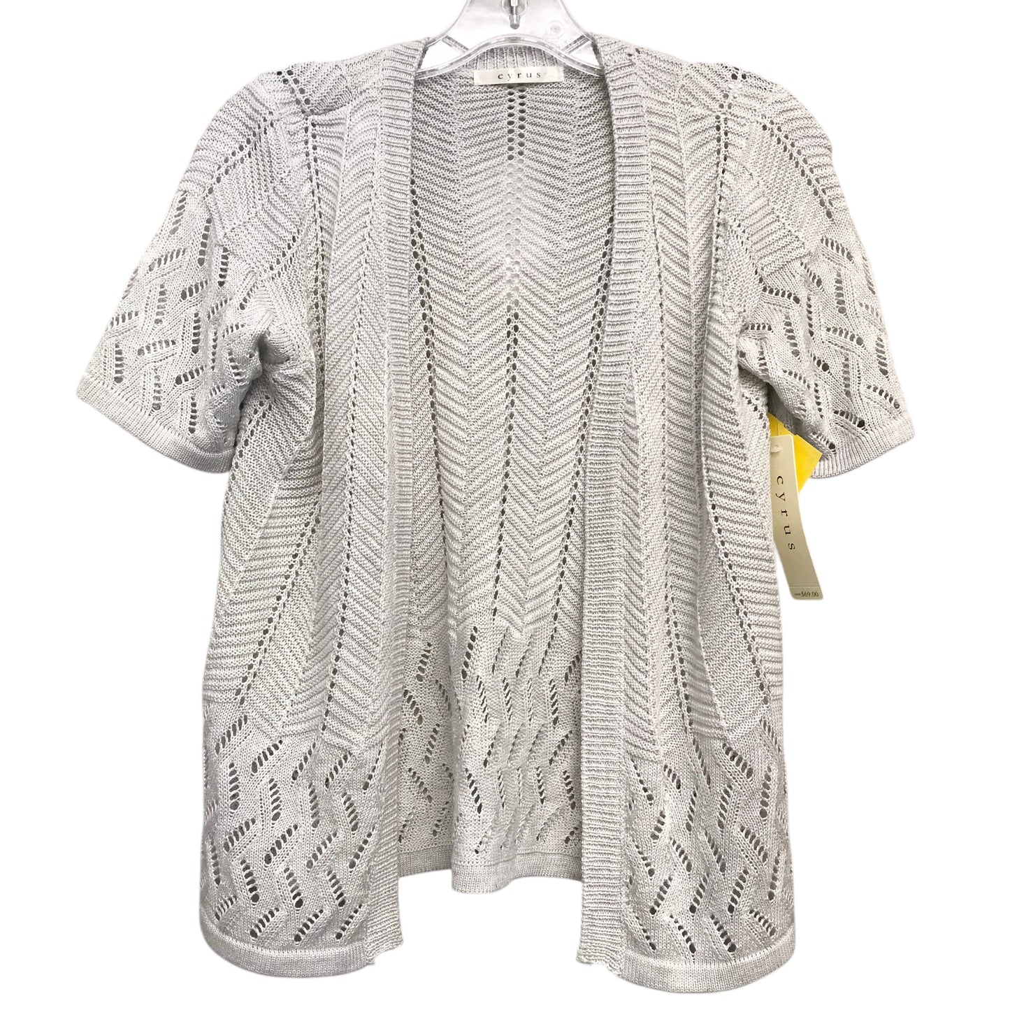 Cardigan By Cyrus In Grey, Size:S