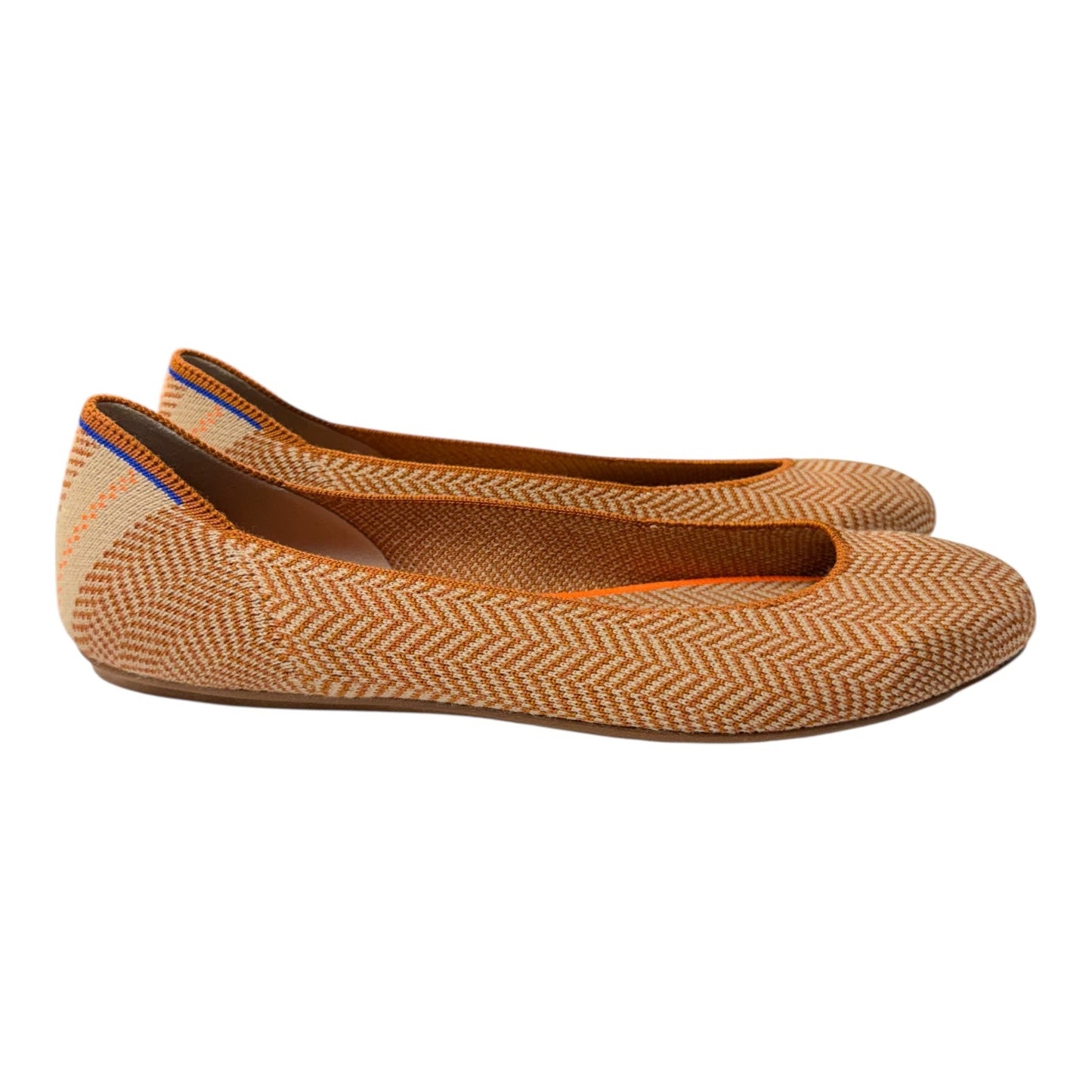 Shoes Flats By Rothys In Orange, Size:9