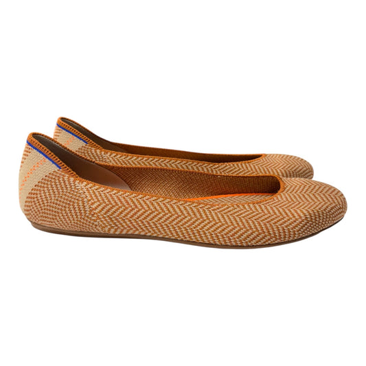 Shoes Flats By Rothys In Orange, Size:9