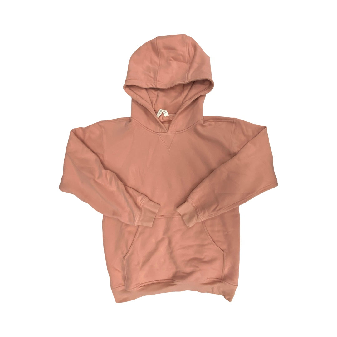 Athletic Sweatshirt Hoodie By Lululemon In Pink, Size:8