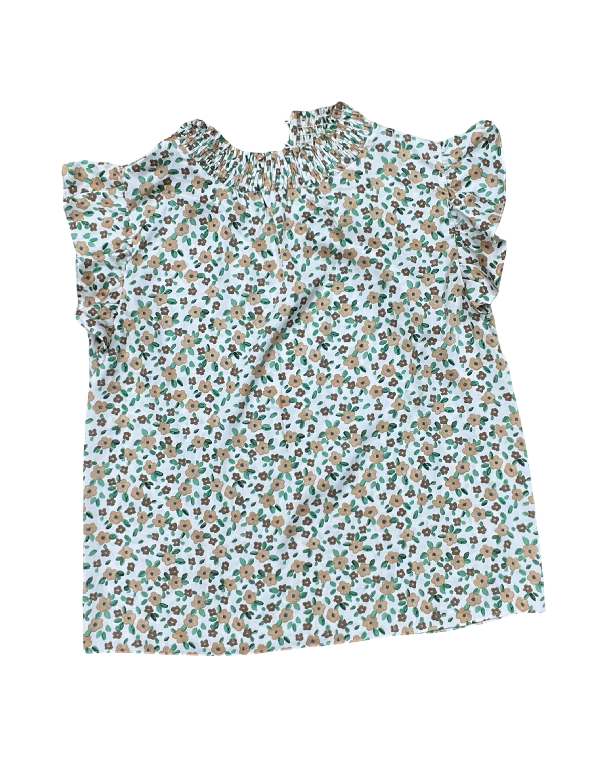 Top Ss By Eesome In Cream & Tan, Size:S