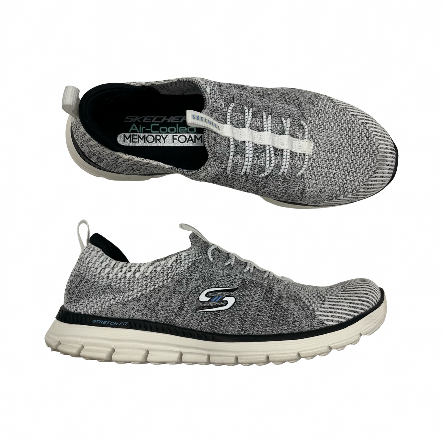 Shoes Sneakers By Skechers In Grey, Size:6
