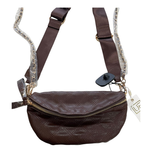 Belt Bag By Urban Expressions In Brown, Size:Medium