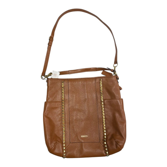 Handbag Designer By Coach In Brown, Size:Large