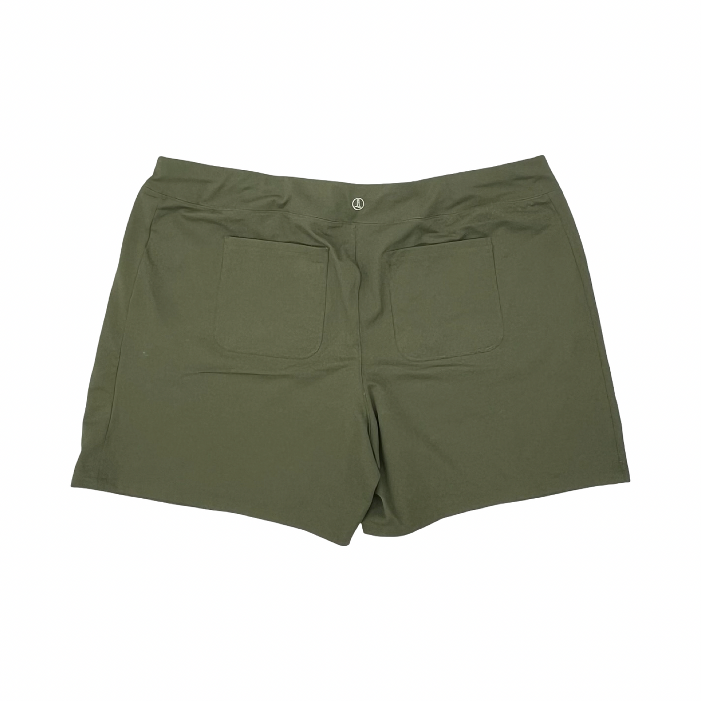Athletic Shorts By Lands End In Green, Size:3X